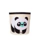 3 Sprouts Opbevaringsbeholder Rund, Panda