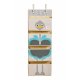 3 Sprouts Vgophng med lommer (Wall Organizer), Struds