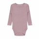 Hust and Claire Buggi Bodystocking i Lavendel Bambusrib