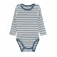 Hust and Claire Buller Bambus Bodystocking m. Striber i Bl