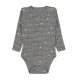 Hust and Claire Buller Bambus Bodystocking i Gr m. Print af Hunde