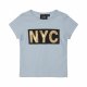 Petit by Sofie Schnoor T-shirt NYC, Blue/Gold
