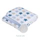 Little Dutch Sengetppe, Pure & Soft (110x140 cm), Mixed stars, Mint