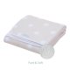 Little Dutch Sengetppe, Pure & Soft (110x140 cm), Beige med hvide stjerner