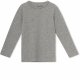 Mini A Ture T-shirt LS, Elga/Light Grey Melange