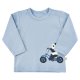 Minymo Langrmet T-shirt, Blue Fog