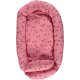 Smfolk Babynest med bler, Sea Pink 