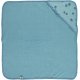 Smfolk Baby Hndklde med Htte 70x70cm, Air Blue