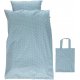 Smfolk Juniorsengest 100x140 cm, Micro bler/Stone Blue