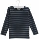 Wheat Basic Boy Stribet T-Shirt med lange rmer