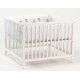Babytrold Kravlegrd, (80x80 cm), Hvid