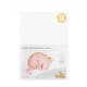 Pinolino Strklagen til Vugge, Bedside Crib og Barnevogn 2 stk., Jersey/Hvid
