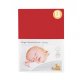 Pinolino Strklagen til Vugge, Bedside Crib og Barnevogn (2 stk.), Jersey/Rd
